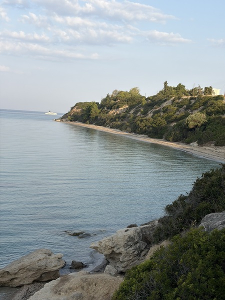 Bay in the neighboring village